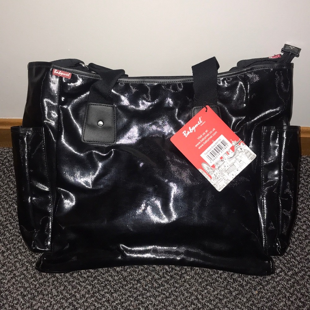 BabyMel Black Diaper Bag